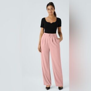 Halara Flex™ High Waisted Straight Leg Work Pants size M